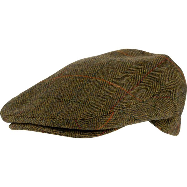 JACK PYKE Wool beret - Tweed Brown