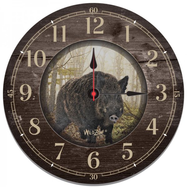 Wild Zone - clock - Boar