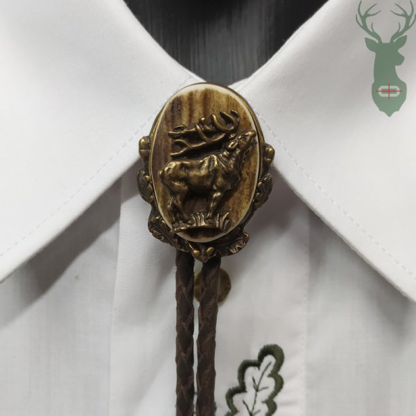 Hunting tie Bolo - Exclusive Deer I