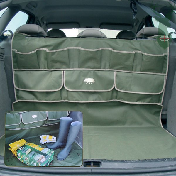 Hunting Car Protection - Protection for car interior with pockets