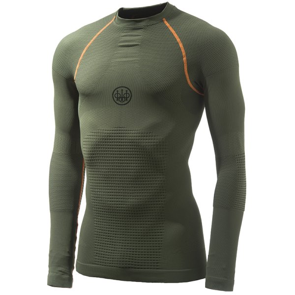 Body Mapping 3D Thermal Tank Top - Long Sleeve - Green