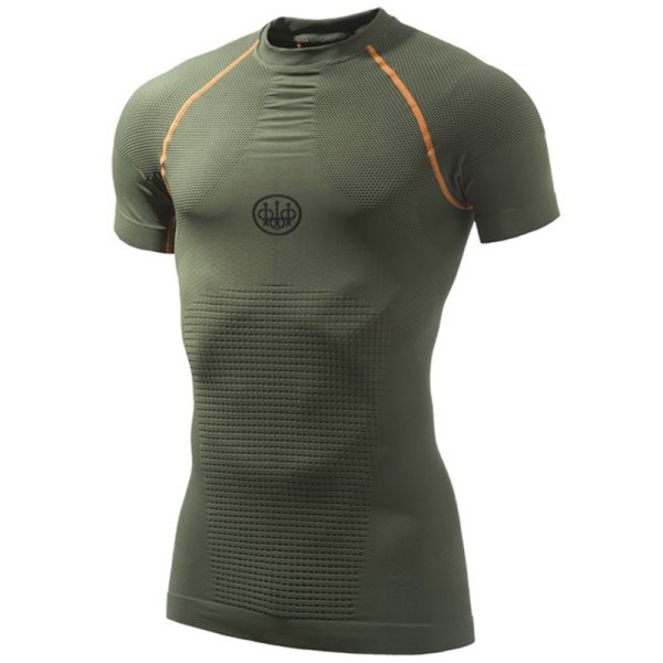 Body Mapping 3D Thermal Tank Top - Short Sleeve - Green
