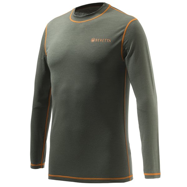 Merino Base Thermal Bib - Green
