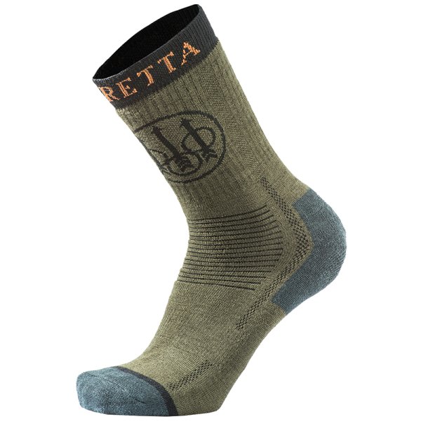 Short Merino Socks - Green