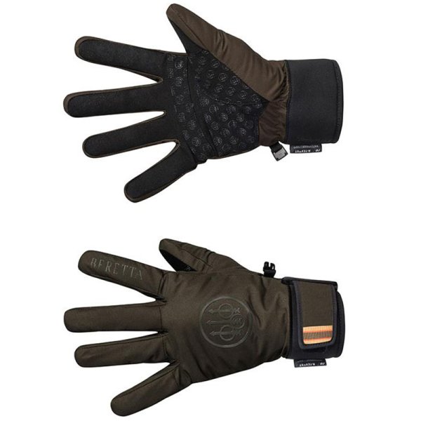 Beretta Waterproof Gloves - Brown Bark