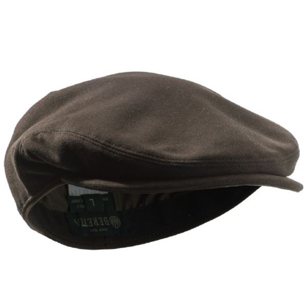 Classic Moleskin Beret - Brown