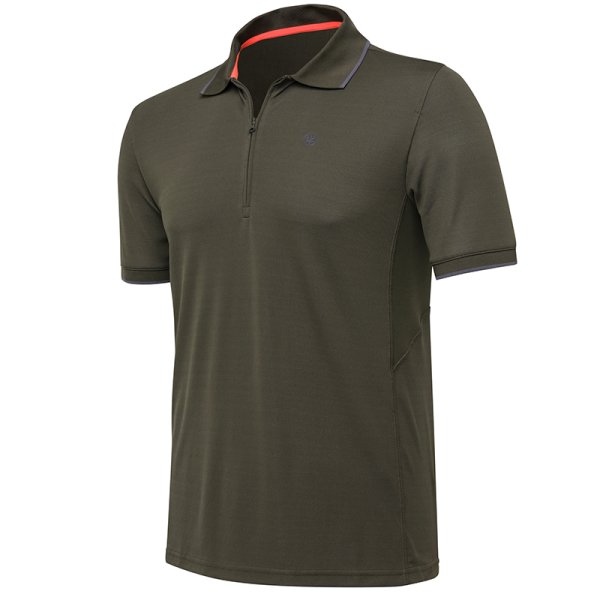 Ice Power polo shirt - Green Moss