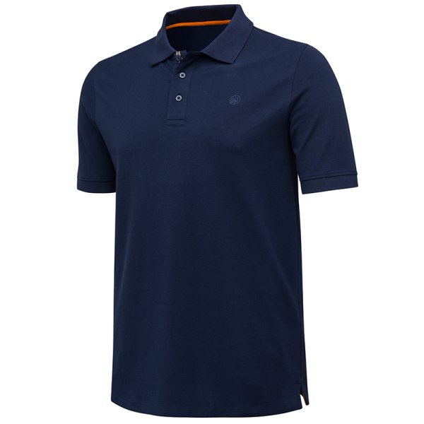 Tech Corporate polo shirt SS - Blue Total Eclipse