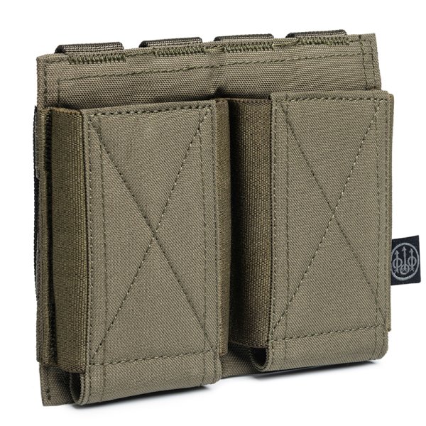 Open Top Double 5.56 magazine carrier - Green Stone