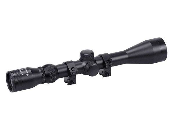 Mount Master 3-9x40 riflescope with mount (11mm)