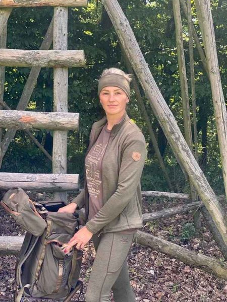 DIANA MELIR insulated women's sweatshirt