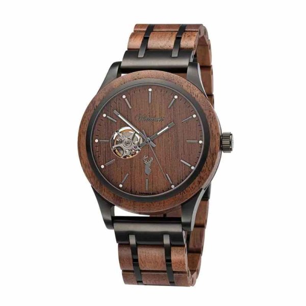 Men's wooden automatic watch Ludwig