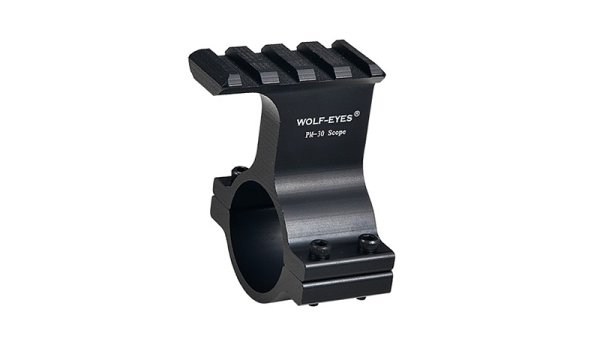 Mount for rifle scope flashlight with weaver rail Wolf-Eyes PM-30
