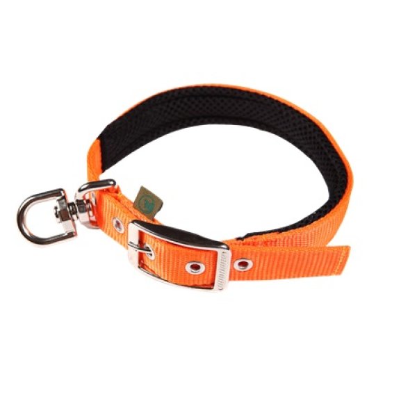 2wolfs - dog collar FOREST with vertebra