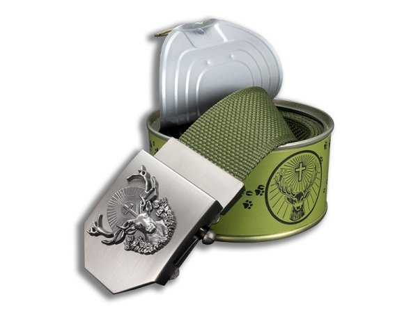 DarKing - Textile belt Hunters khaki + gift pack