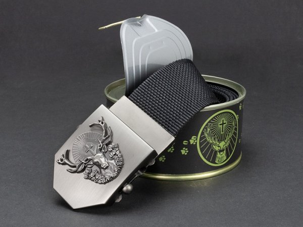 DarKing - Textile belt Hunters black + gift pack