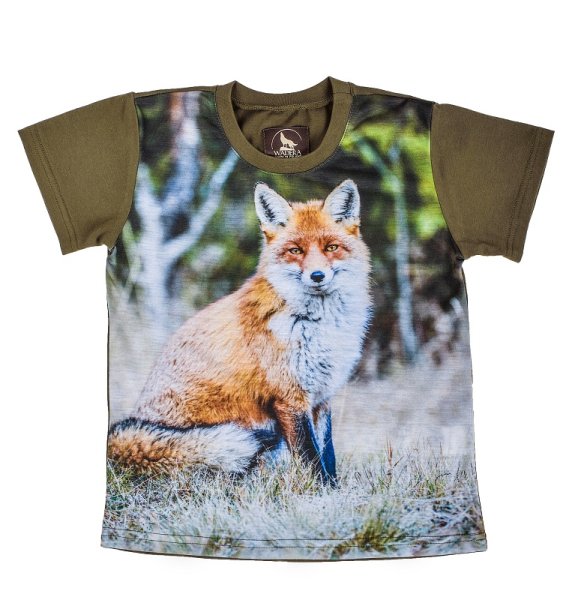 WADERA - T-shirt with pattern - Fox