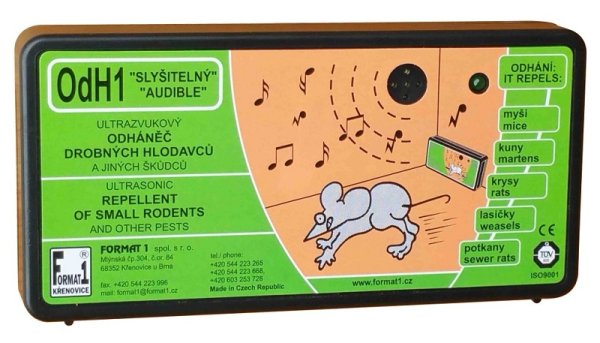 Ultrasonic rodent repeller OdH1 - audible