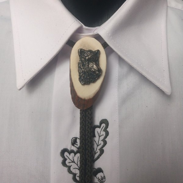 Hunting tie Bolo - Wild boar-IV