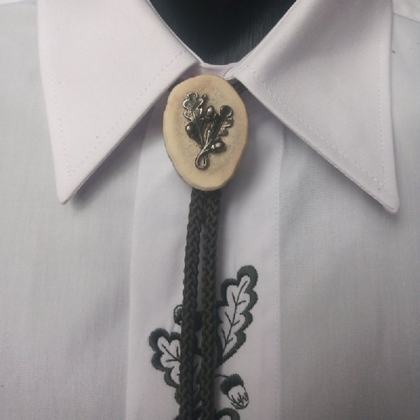Hunting tie Bolo - Oak leaf I