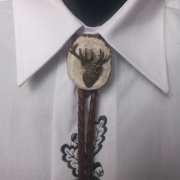 Hunting tie Bolo - Exclusive Deer VIII