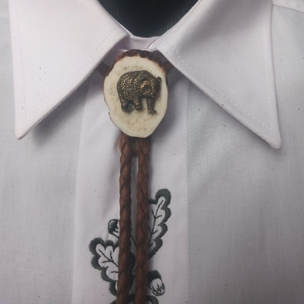 Hunting tie Bolo - Exclusive Bear I