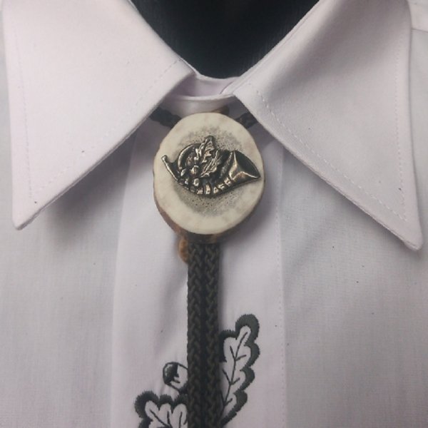 Hunting tie Bolo - Forest horn I
