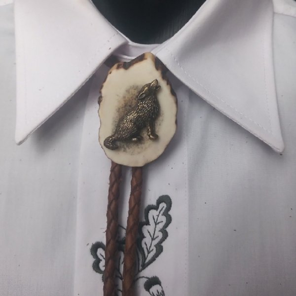 Hunting tie Bolo - Exclusive Wolf II