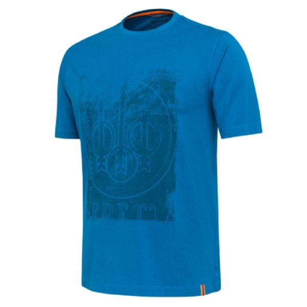 Beretta Logo T-shirt - Turkish Tile