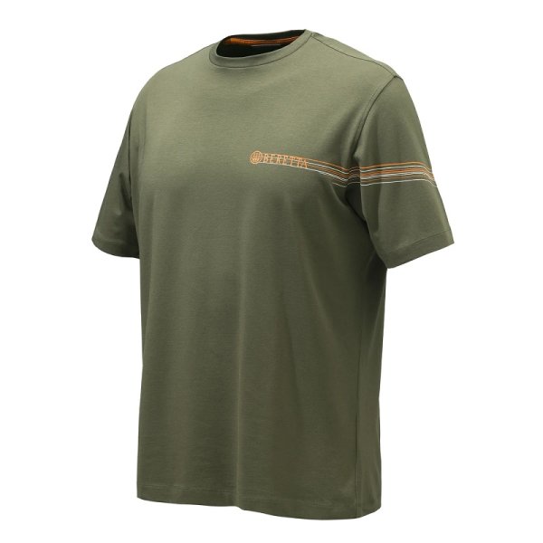 Beretta Lines T-shirt Green Stone