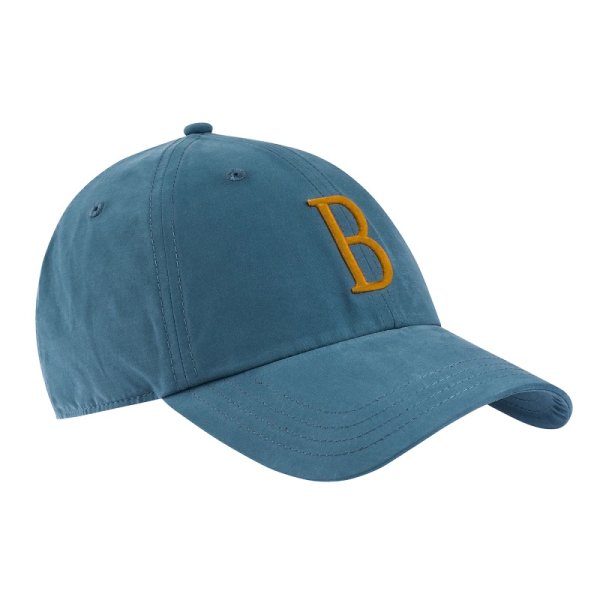 Big B cap - Petrol blue &amp; Mustard