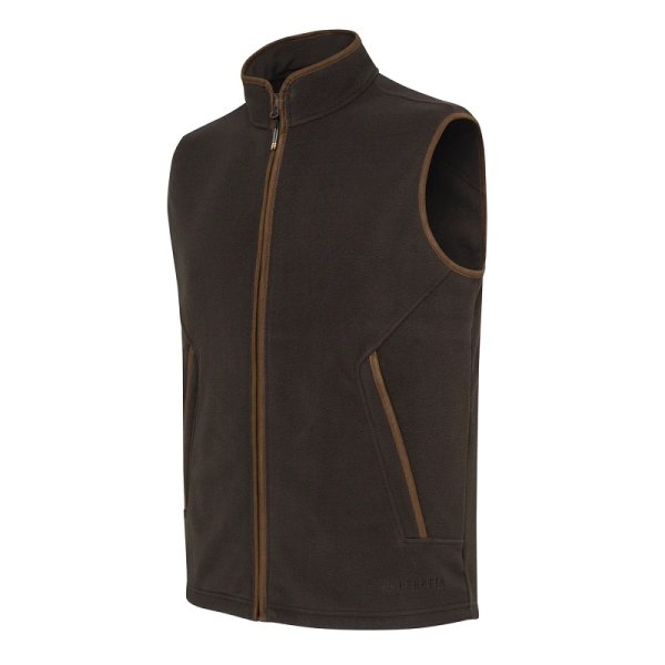 Arlington vest - Brown Bark
