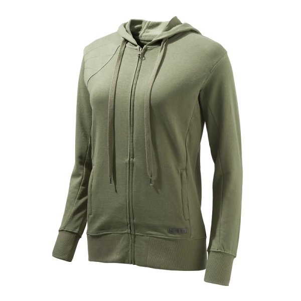 Corporate women's sweatshirt - Army Green