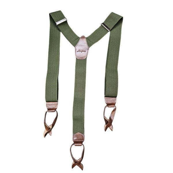 Montgomery braces - with leather grip