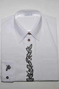 LUKO men's embroidered suit shirt 072242 (46-50)