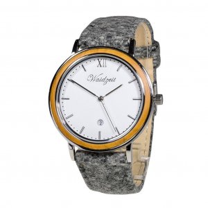 ALPIN Spring Loden Wooden Watch