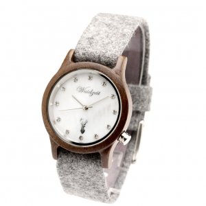 Alpin MATTERHORN wooden ladies watch