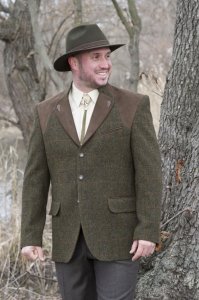 MILAN II jacket with brown velour (size 46-58)