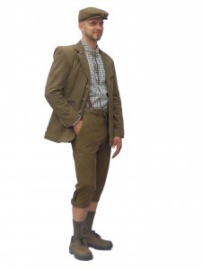 Leather jacket OLIVE (60-70)