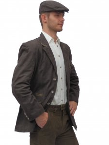 Leather jacket BROWN (60-70)