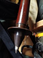 Wooden one-legged chair Umbrella