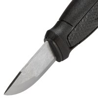 Morakniv Eldris Neck Knife Black with Fire Starter Kit Stainless 12629