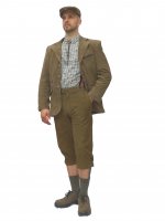 Leather jacket OLIVE (60-70)