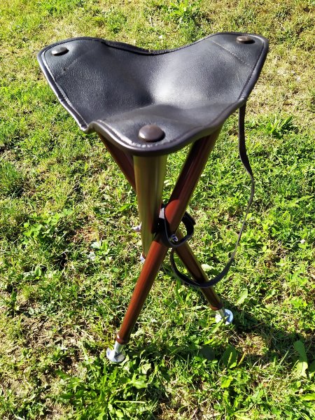 Tripod dark 70cm - with metal slide