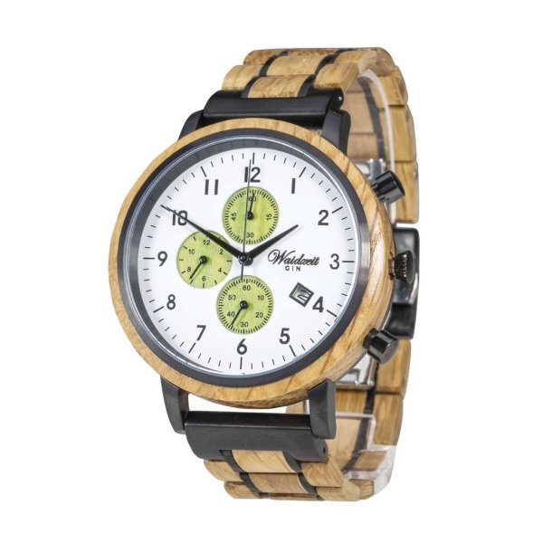 Gin Cucumber Wooden Watch