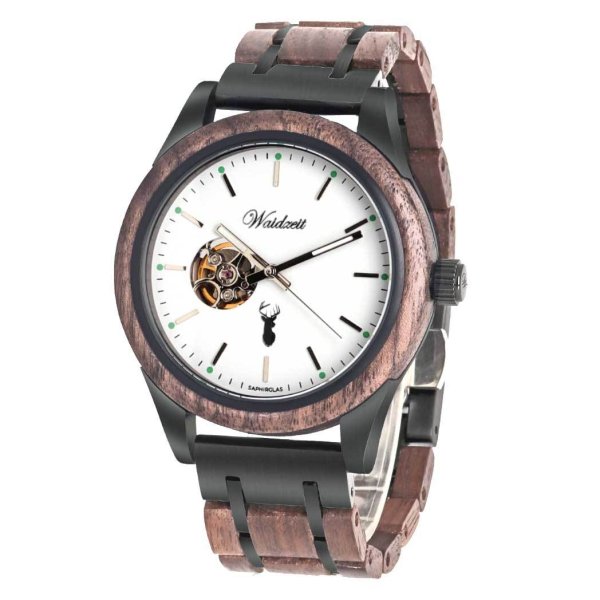 GAMSKAR automatic watch black steel