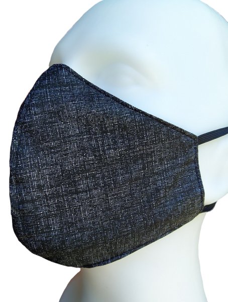 Cotton drape dark grey