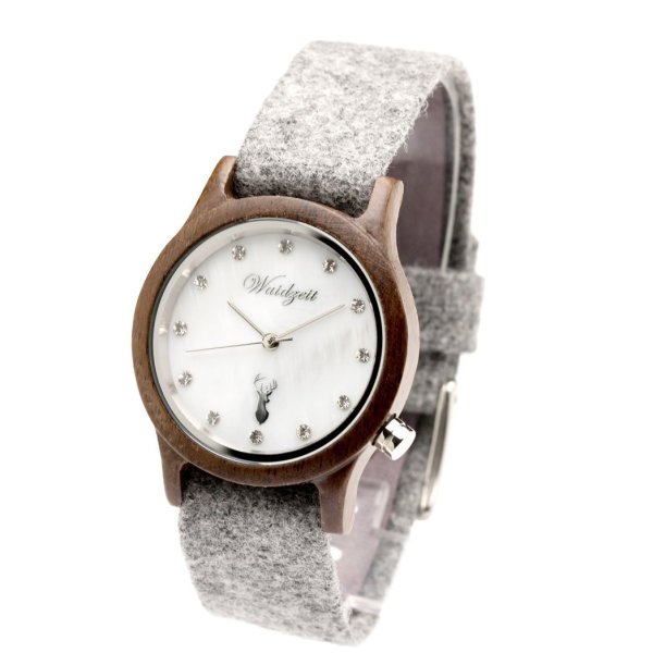 Alpin MATTERHORN wooden ladies watch