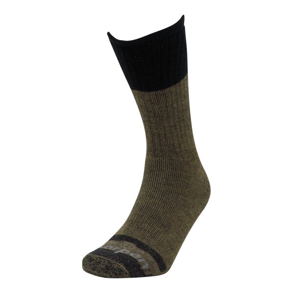 Lorpen Socks- W2W Work 2 Pack Wool - Brown