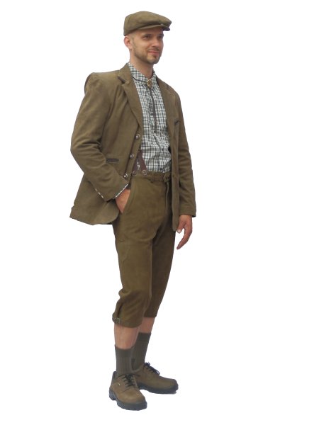 Leather jacket OLIVE (60-70)